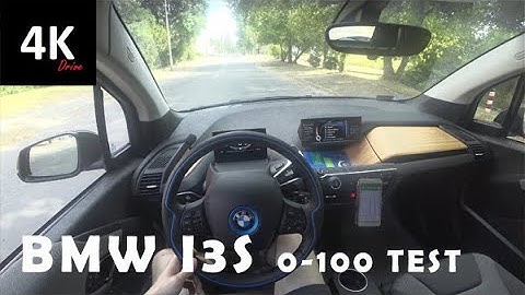 #23 4K POV Test Drive | BMW i3s acceleration 0-100 km/h in 7 sec