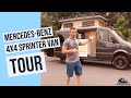 Mercedes 4x4 sprinter van tour