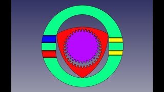 FREECAD #57 - ROTARY ENGINE WANKEL