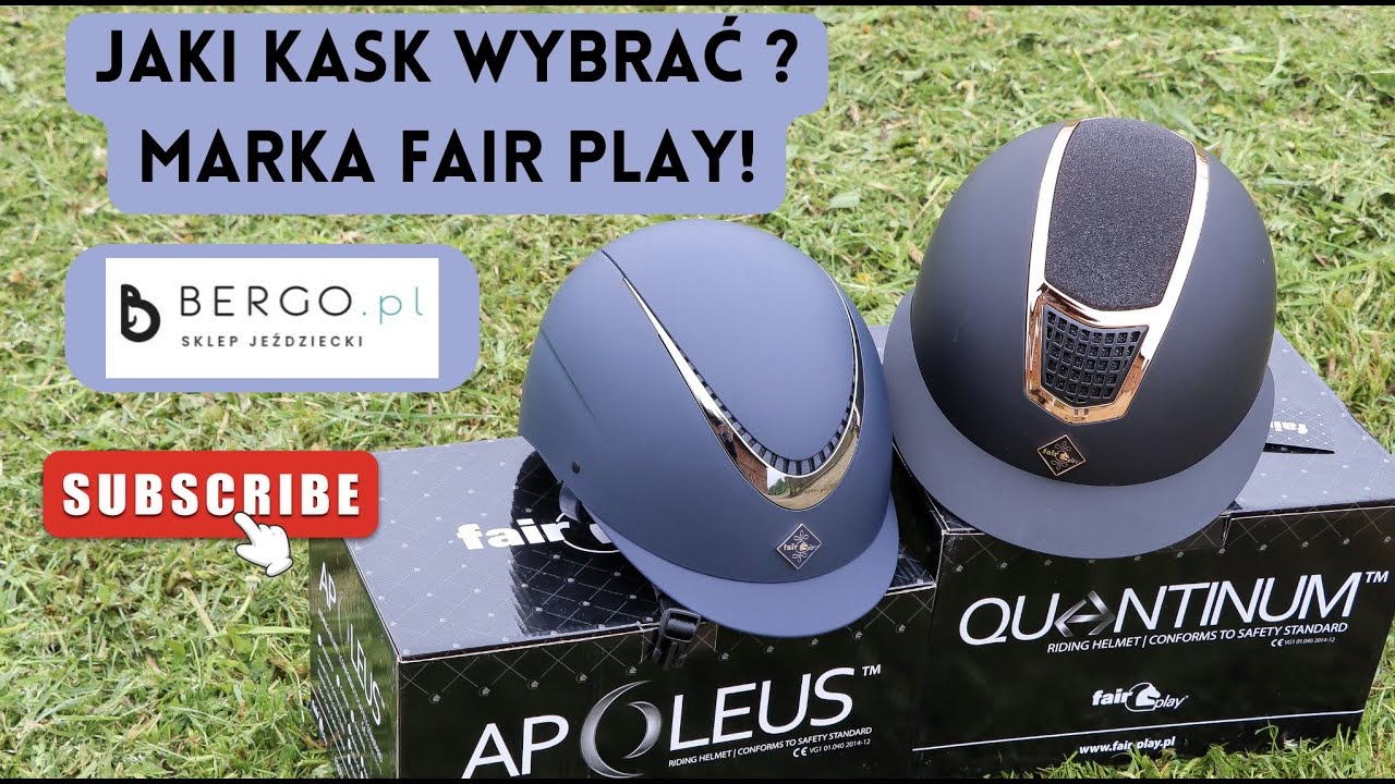Najpiękniejsze kaski jeździeckie od Fair Play! Zobacz każdy model i wybierz najlepszy dla siebie.