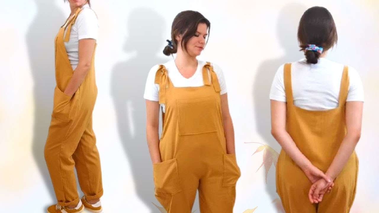 Salopette à Bretelles Homme/femme - Coupe Décontractée En Coton - Marque VALENTO - Modèle PREGON