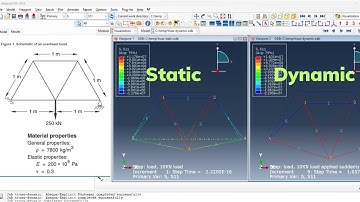 Abaqus Tutorial for Beginners: Static and Dynamic Analysis of Truss