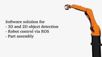 Robotic assembly using 3D and 2D computer vision