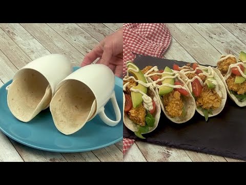 video Tacos cup the original way to prepare and alternative dinner , Worldwide Recipes Tacos cup the original way to prepare and alternative dinner