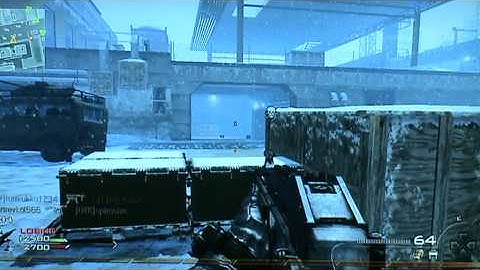 Call of duty modern warfare 2 Team death match in sub base