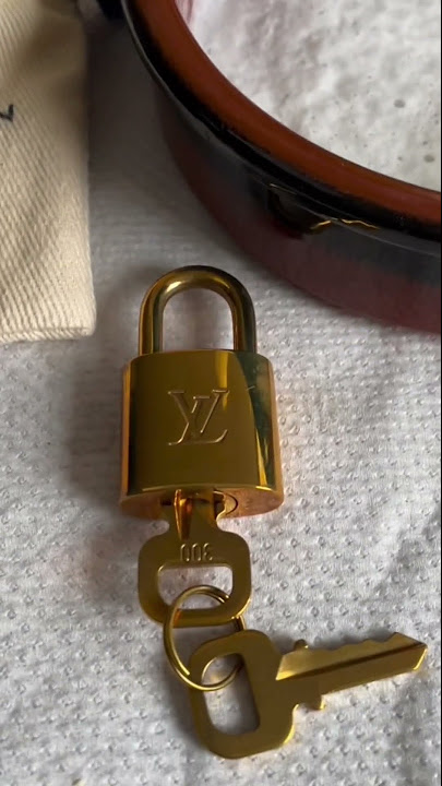 Louis Vuitton, How To Clean Lock and Keys, Easiest in Most