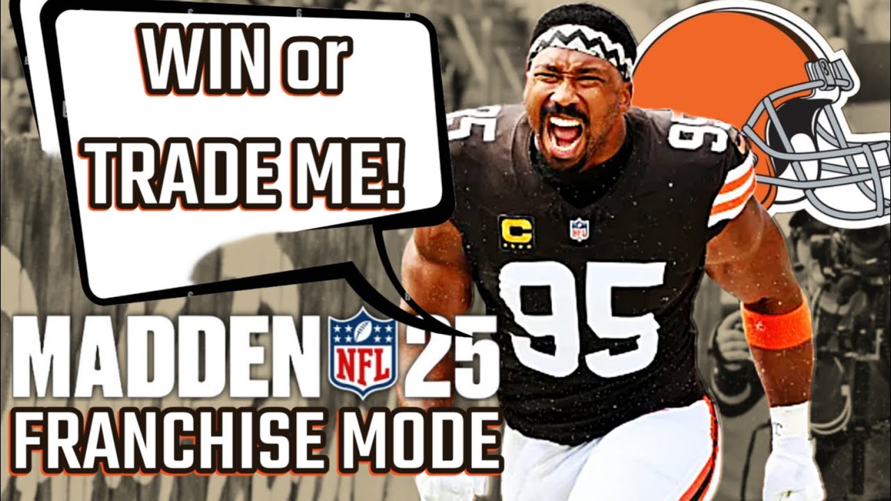 Myles Garrett issues a WARNING!!! (+Big FA Splash!) Madden 25 Cleveland ...