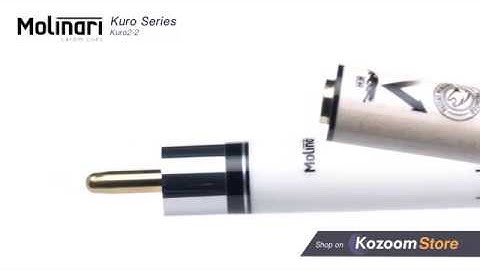 Molinari Kuro 2 Carom Billiard Cue Video Demonstration