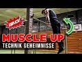 MUSCLE UP Tutorial - Mit dieser Technik schnell Muscle Ups lernen | Richtige Ausführung (deutsch)