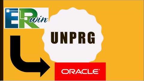 Modelo Lógico Erwin  a  Modelo Físico en Oracle
