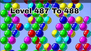 Bubble Game Mobile || Level 487 - 488 || Best Bubble Shooter Game
