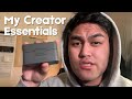 My Top 3 Essentials as a Small Content Creator