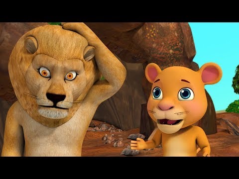 Little Sheru Learns To Roar Hindi Kahaniya  Hindi Stories for Children  Infobells