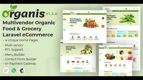 Step By Step Guide to Install Organis - Multivendor Organic Food & Grocery Laravel eCommerce Website