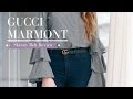 GUCCI Marmont Skinny Belt Sizing & Try-On || Nataliastyle