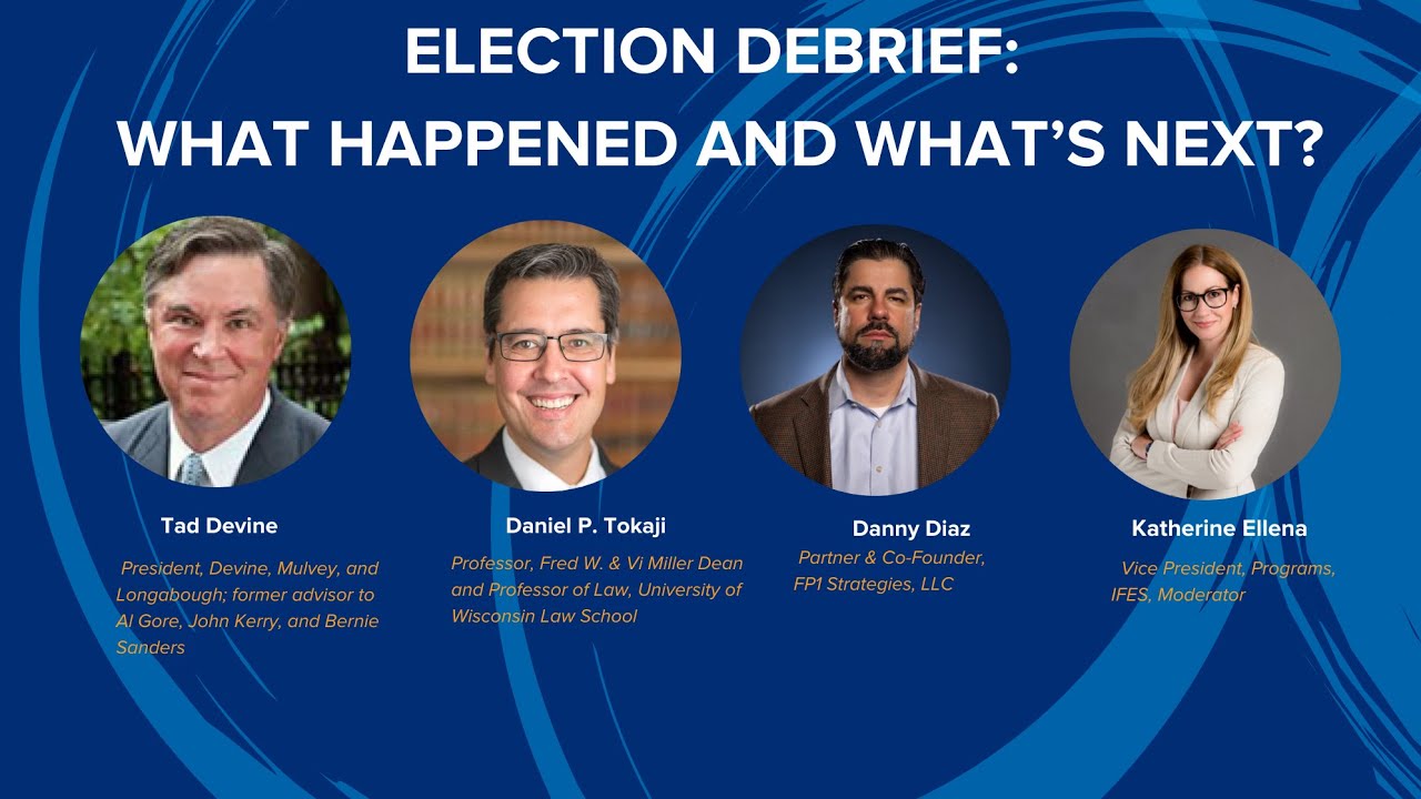 U.S Election Program: Election Debrief: What Happened and What’s Next ...