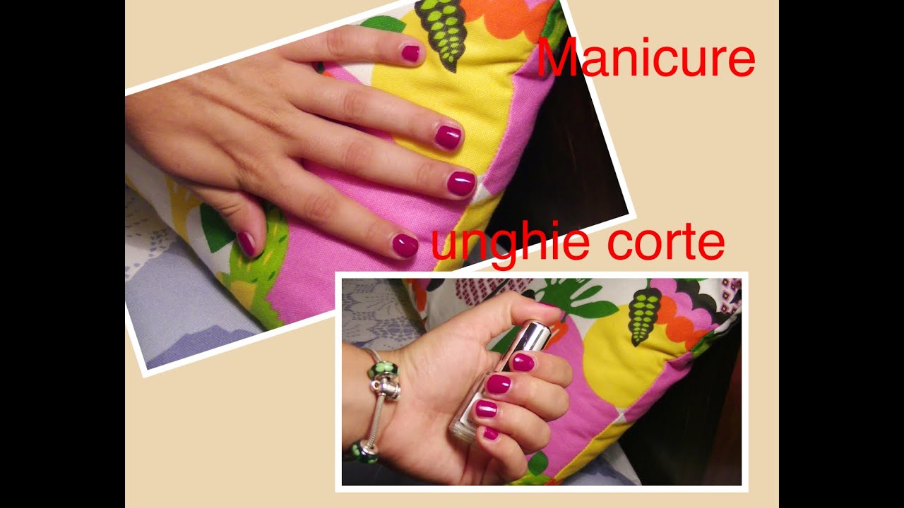 MANICURE per unghie corte