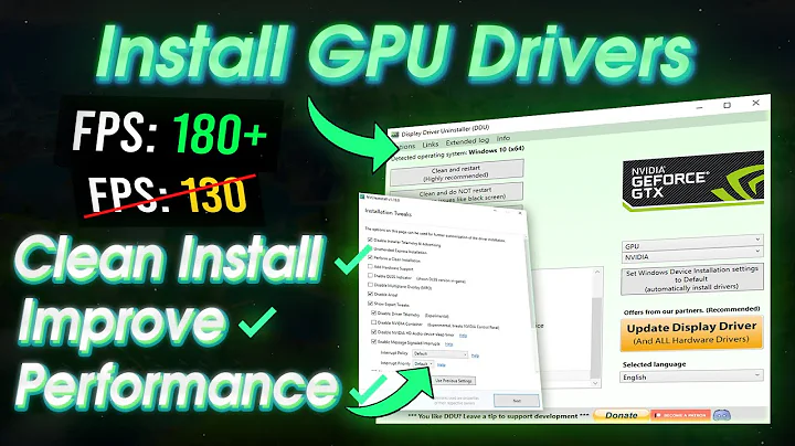 How to Install Your NVIDIA GPU Drivers the RIGHT Way (DDU & NVCleanstall)