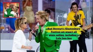 Rod Stewart's LEGENDARY Glastonbury Set: All The Hits & Surprise Guests! | st vincent