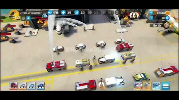 ATTACK AT THE AIRPORT❗️LEVEL450❗️EMERGENCY HQ GAMEPLAY STRATEGY