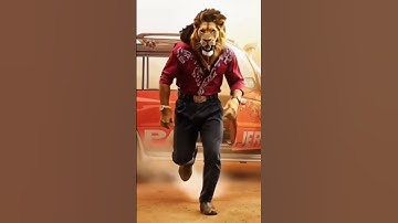 Thumbnail of Pushpa and lion #pushpa2therulesongs #puspa2therule #pushpa2therulefirstsong #alluarjun #song