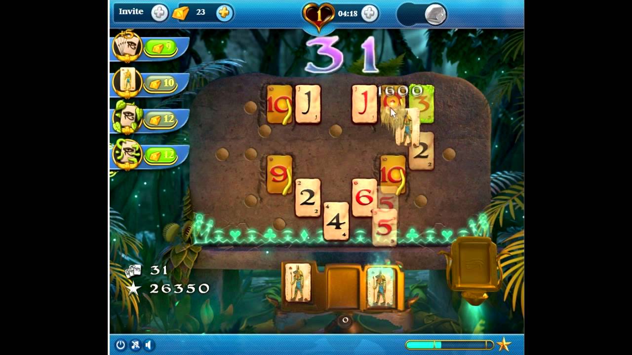 Pyramid solitaire Saga level 109, 2 stars 😈