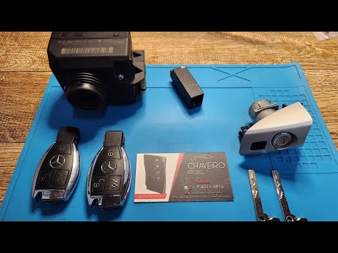 CODIFICAÇÃO DE CHAVE, ELV E CONFECÇÃO DE LÂMINA MERCEDES CLASSE C | CHAVEIRO ATUAL DIADEMA