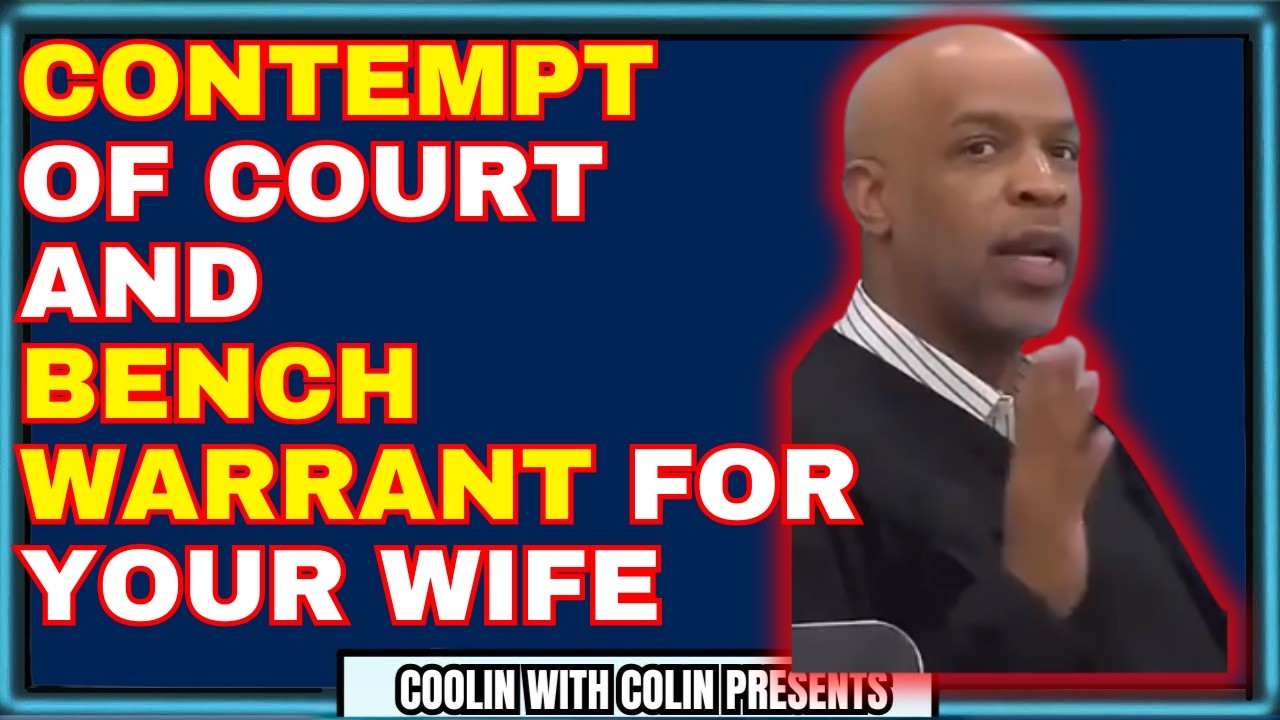 Contempt OF Court And Bench Warrant For Your Wife - It's Not Even Your Court Date!