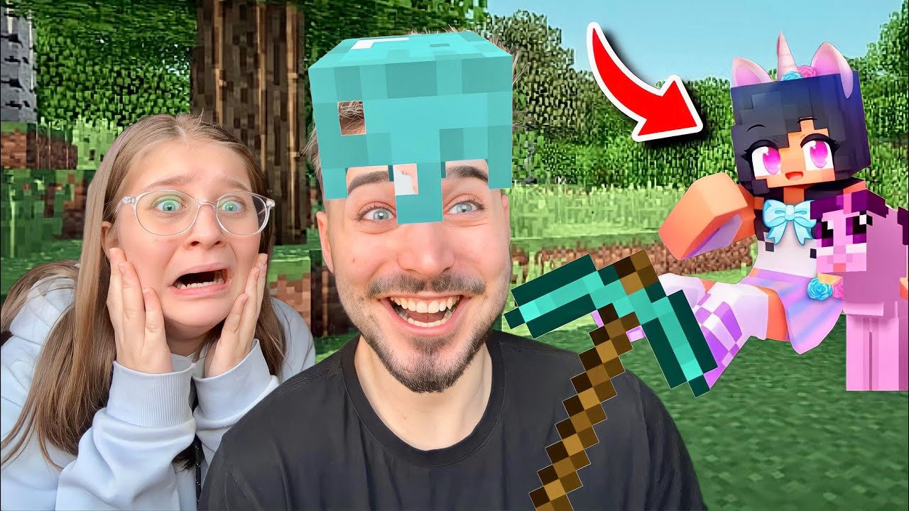 Kız Kardeşimle İlk Defa Minecraft Oynadık