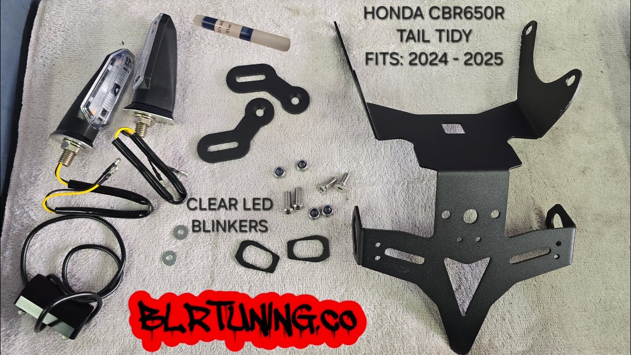 Установка задней части салона HONDA CBR650R для моделей 2024–2025 гг. #blrtuning