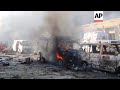 Immediate Aftermath Of Deadly Blast In Mogadishu Immediate Aftermath Of Deadly Blast In Mogadishu