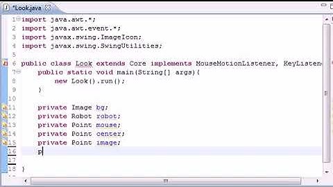 Java Game Development | Chapter - 33   Intro to Mouselook ‏