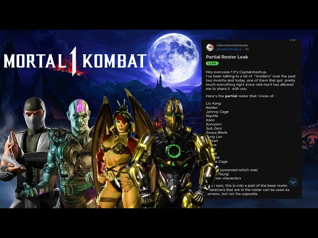 The Vault Ohio on LinkedIn: Mortal Kombat 1 Roster Leak: The