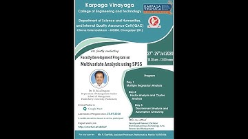 FDP - Multivariate Analysis using SPSS- Discriminant analysis assumptions checking