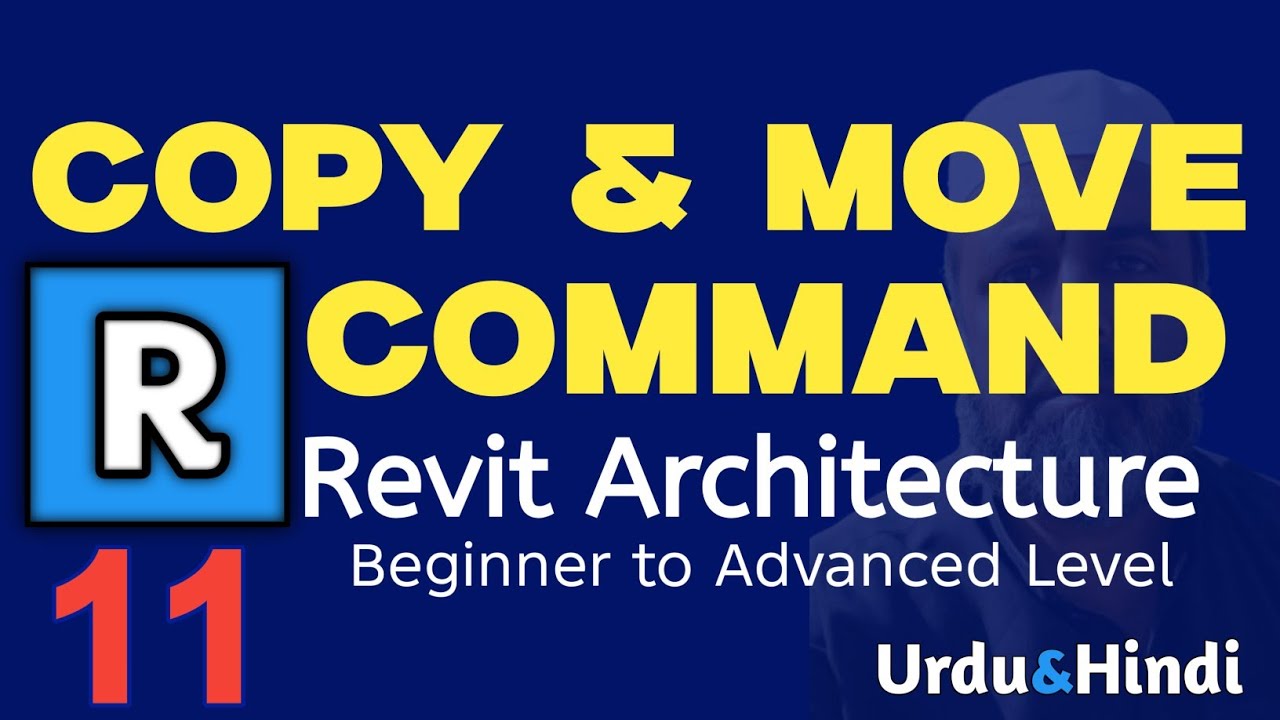 Move Command Revit Copy & Move Commands in Revit | Revit Architecture Tutorial For ...