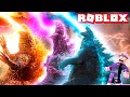 Playing the ULTIMATE GODZILLA games in ROBLOX