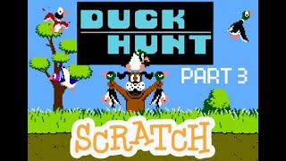 How to make Duck Hunt game in scratch | Part 3 | Duck that got hit & Duck flew away screenshot 4