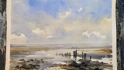 Paint A Watercolour Seascape, Simple Wesson-style ...