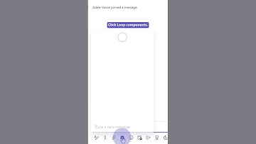 Work together efficiently with loop components in Microsoft Teams