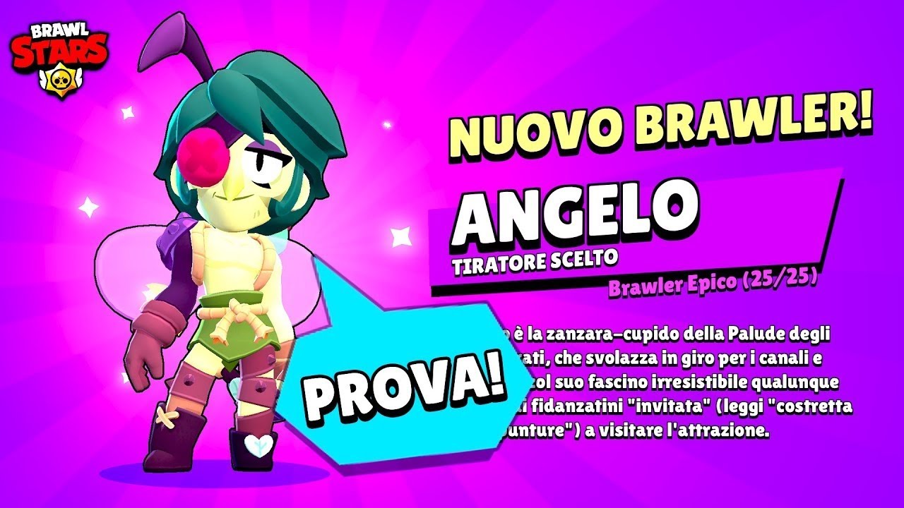 Nuovo brawler ANGELO !!! 🇮🇹 - YouTube
