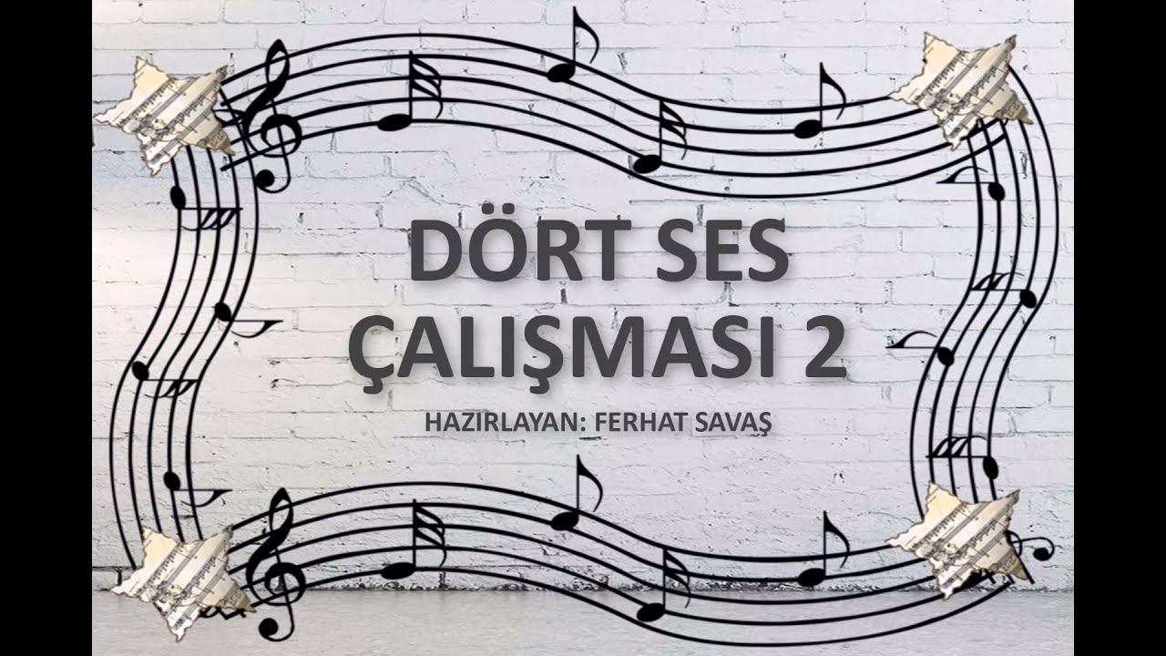 DÖRT (4) SES ÇALIŞMASI 2 | KONSERVATUVAR YETENEK SINAVINA HAZIRLIK