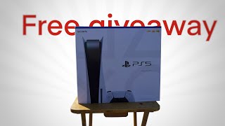 PS5 unboxing FREE GIVEAWAY 2022