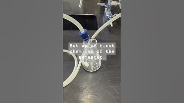 Ideal Gas Law Lab Setup
