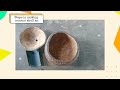 Coconut shell jar step by step procedure  indigenous creative craft  by michelle fernandez