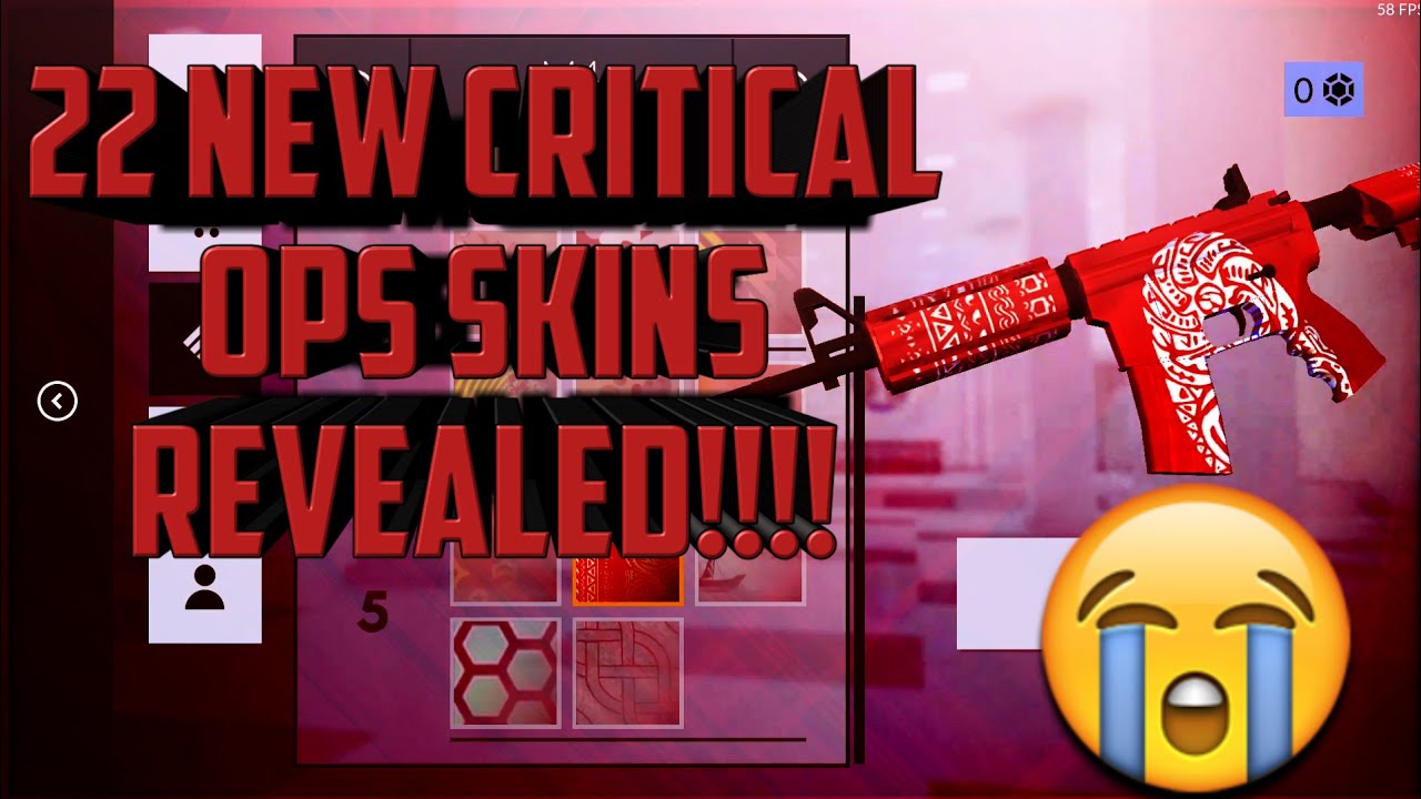 critical ops how to get free skins