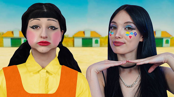 SQUID GAME MAKEUP CHALLENGE VS @EleonoraOlivieri