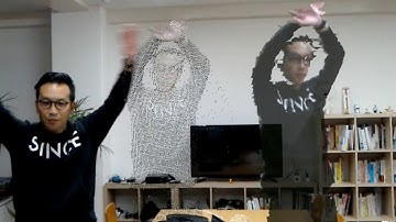 HoloLens Demo: Visualization Real-time Point Cloud of Kinect