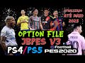 PES 2020 - Option File JBPES V3 Adiciona Ligas Uruguai e Árabe para PS4/PS5 - atualizado Maio 2025 !