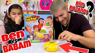 Eğlenceli Oyun Oynadık Peyniri Kim Kesti? Kim Kazandı? | Who Cut The Cheese 🧀