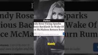 Wwe Fired Mandy Rose, And I Understand